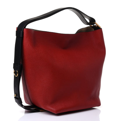 Givenchy Grained Calfskin GV Bucket Bag Bright Red 2 of 4
