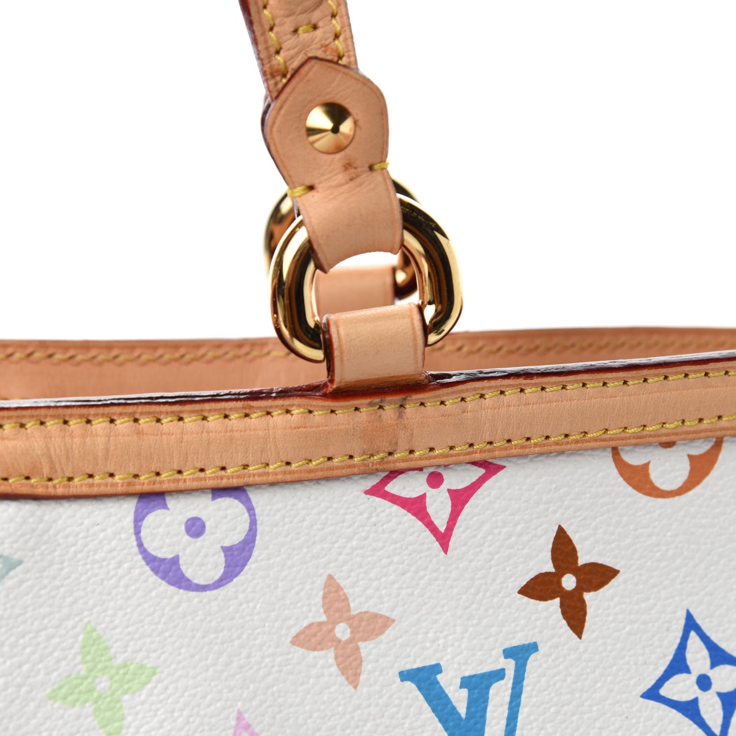 Louis Vuitton Monogram Multicolor Sharleen MM White 10 of 15