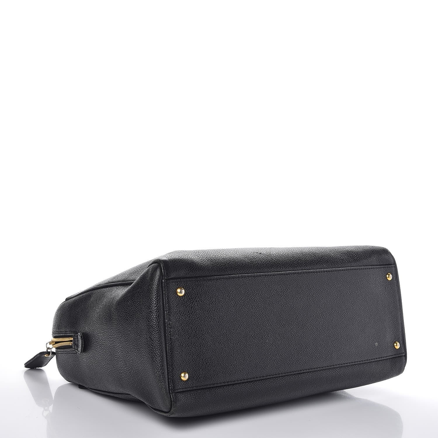 Chanel Caviar Large CC Shoulder Bag Black 4 of 7