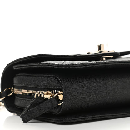 Chanel Caviar Quilted Like A Wallet Flap Black 8 of 9