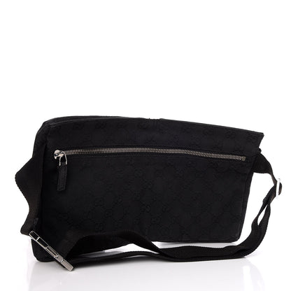 Gucci GG Monogram Double Pocket Belt Bag Black 4 of 18