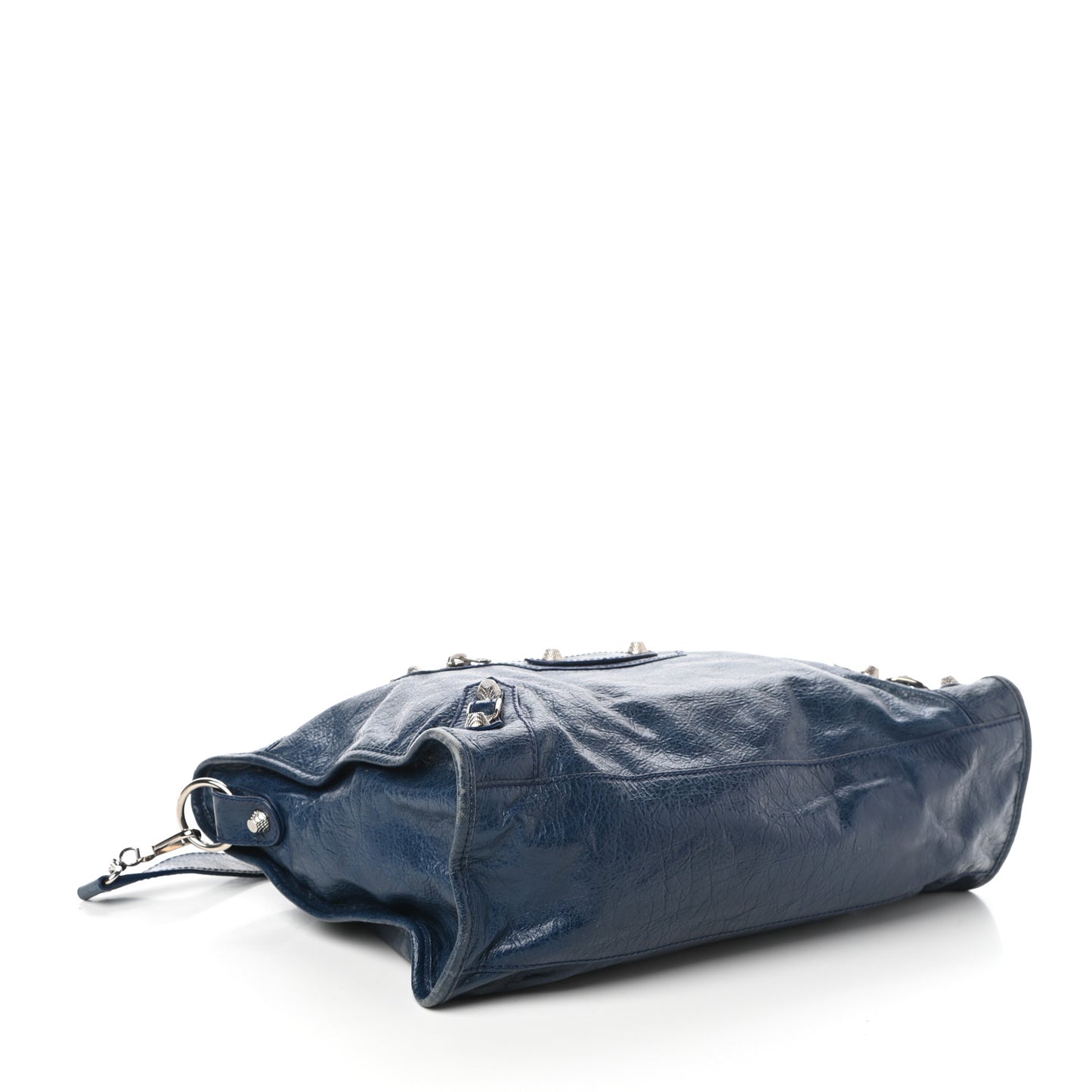 Agneau Giant 12 Silver Hardware City Bleu Mineral Light Bleu Mineral