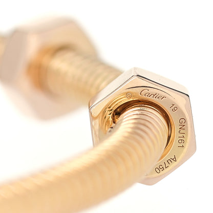 Cartier 18K Yellow Gold Ecrou de Cartier Bracelet 19 3 of 4
