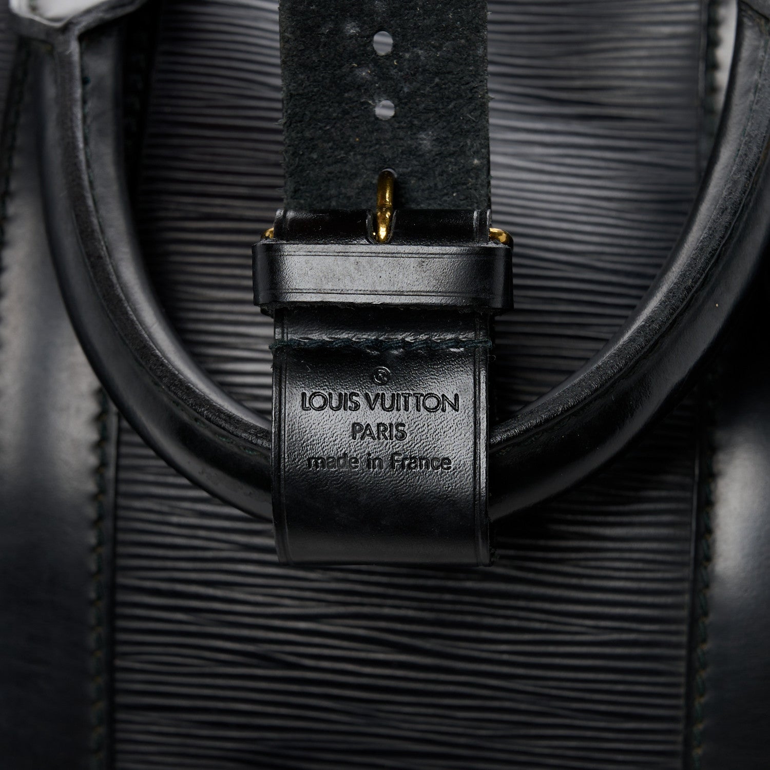 Louis Vuitton Epi Keepall 45 Black 7 of 15