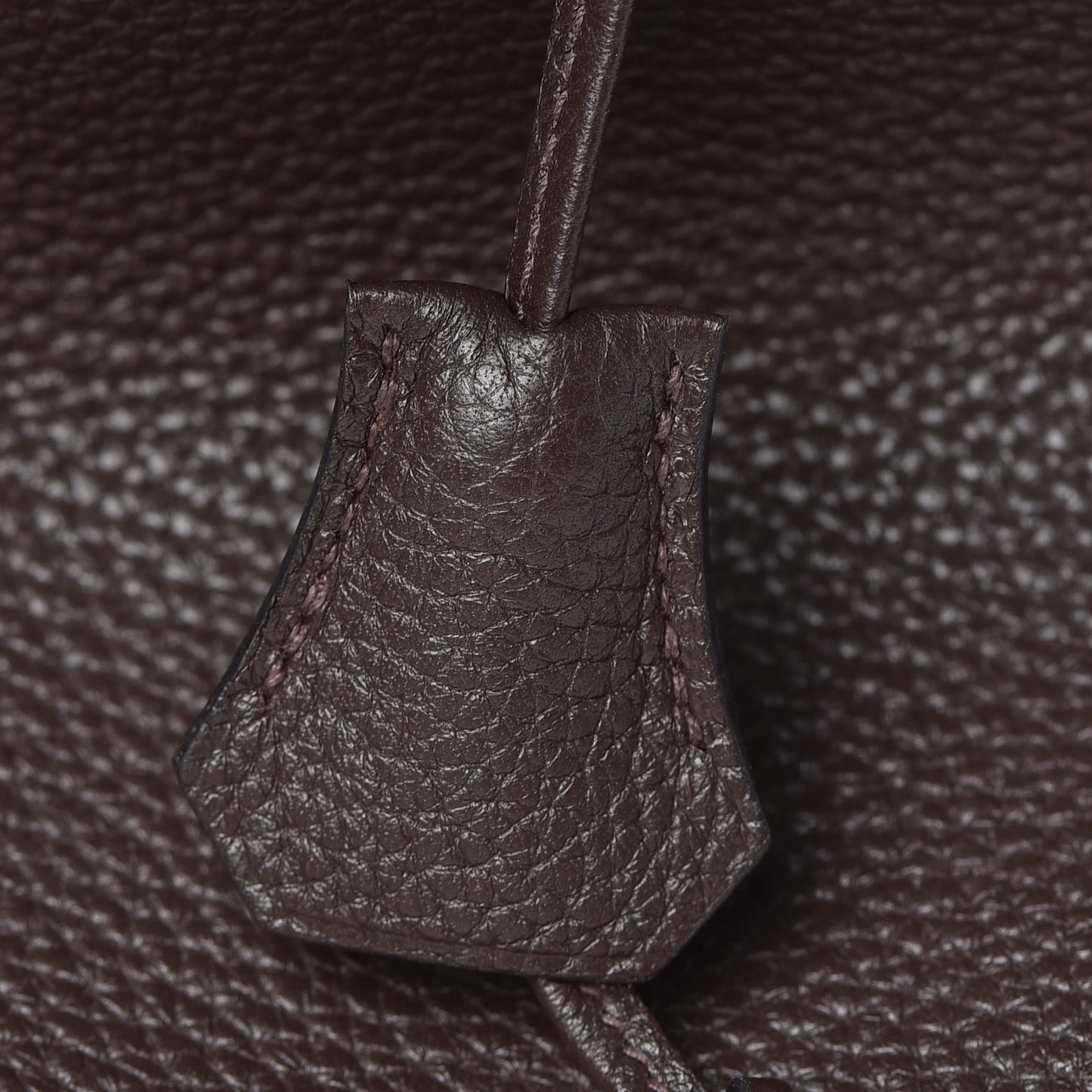 Taurillon Clemence Birkin 35 Chocolate