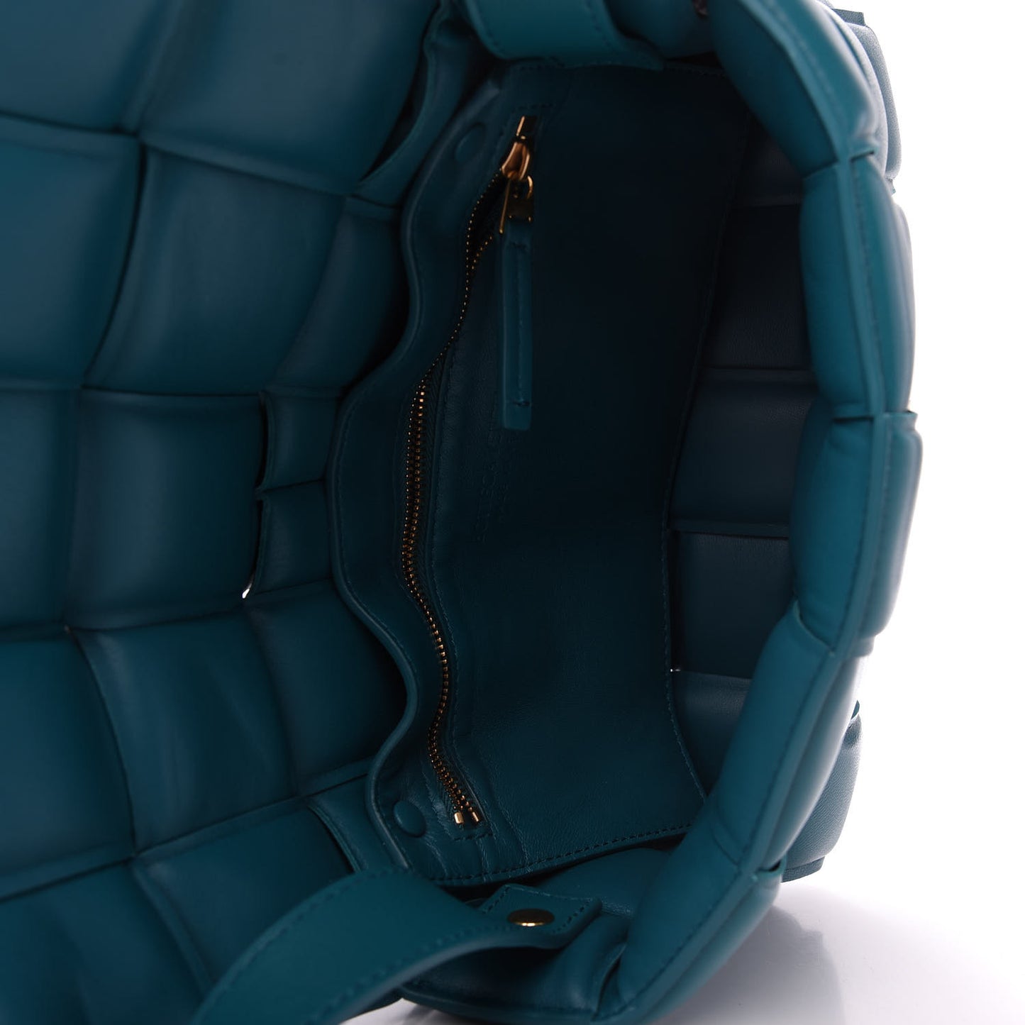 Nappa Maxi Intreccio Padded Cassette Crossbody Bag