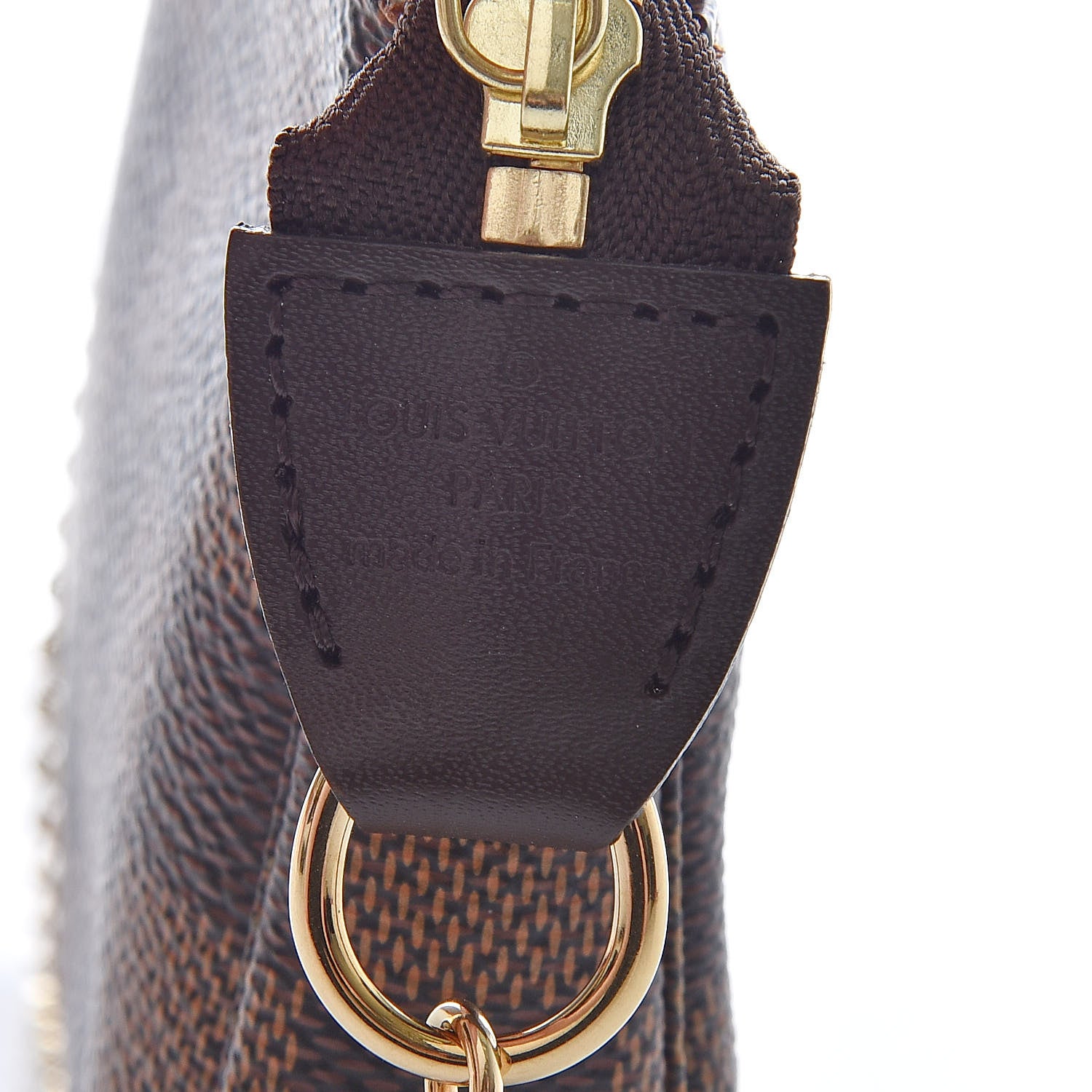 Louis Vuitton Damier Ebene Mini Pochette Accessories 6 of 8