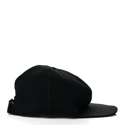 Fendi Mesh Tonal Knit FF Baseball Hat Black 6 of 7
