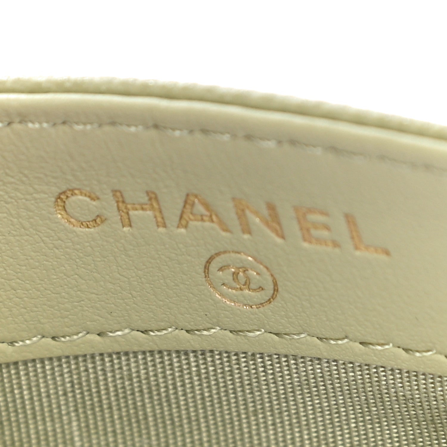 Chanel Caviar Quilted French New Wave Card Holder Light Green 7 of 15