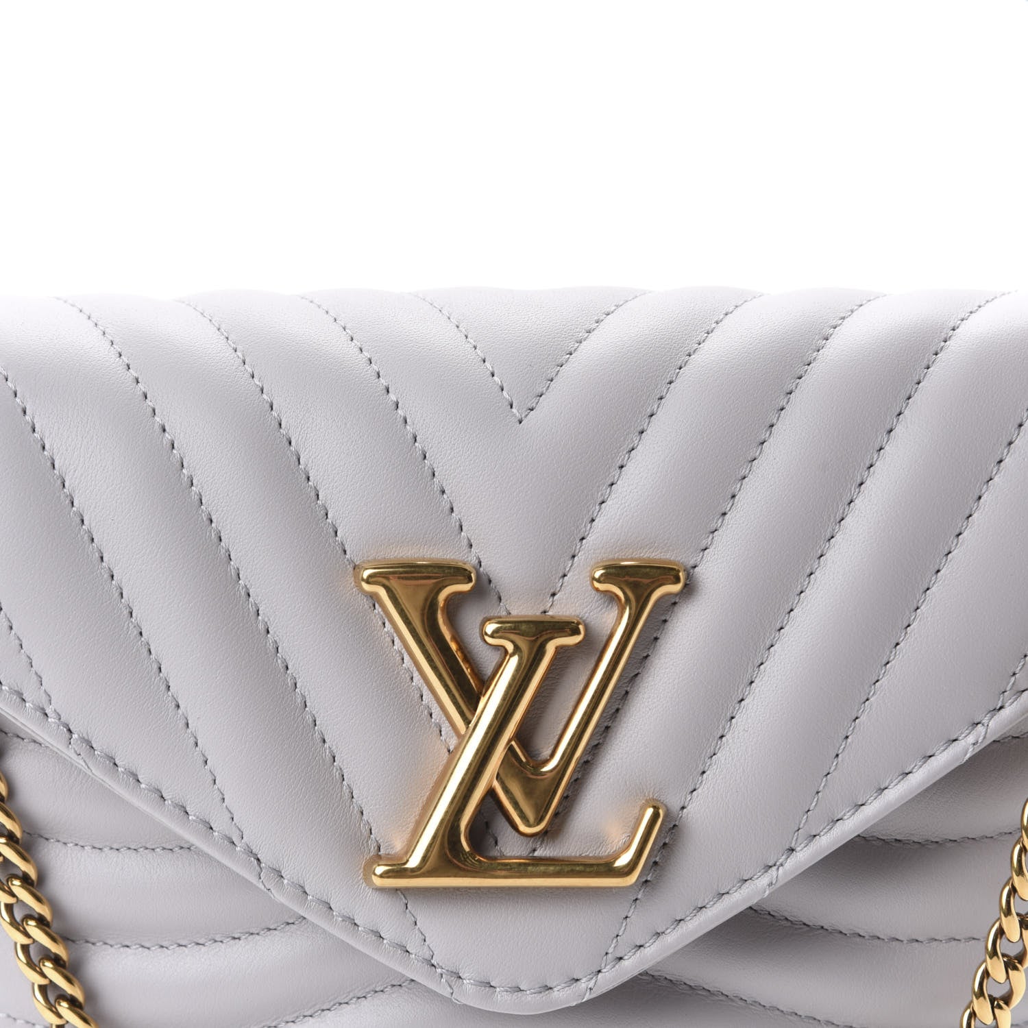 Louis Vuitton Calfskin New Wave Multi Pochette Brume 9 of 9