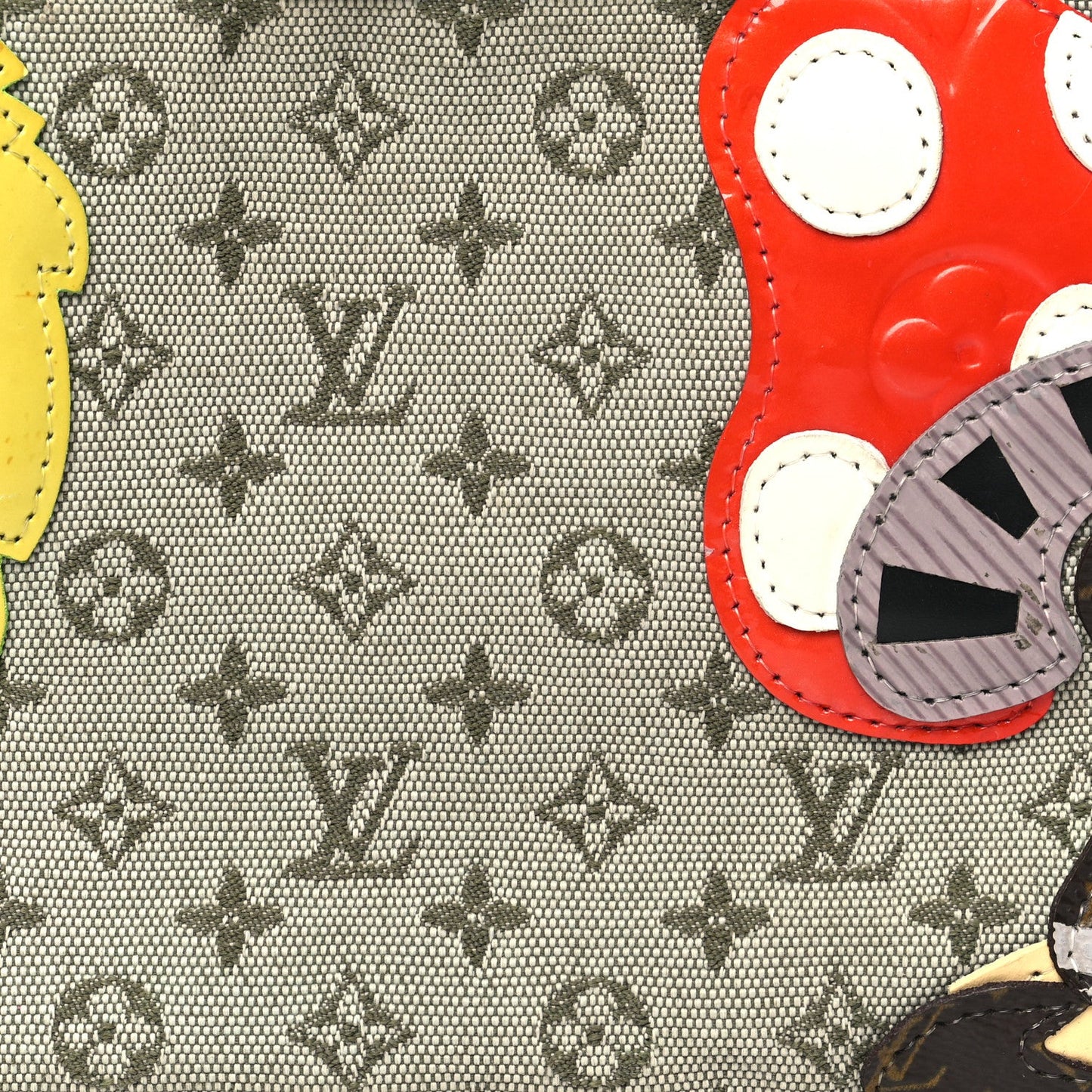 Mini Monogram Conte de Fees Mushroom Pochette Kaki