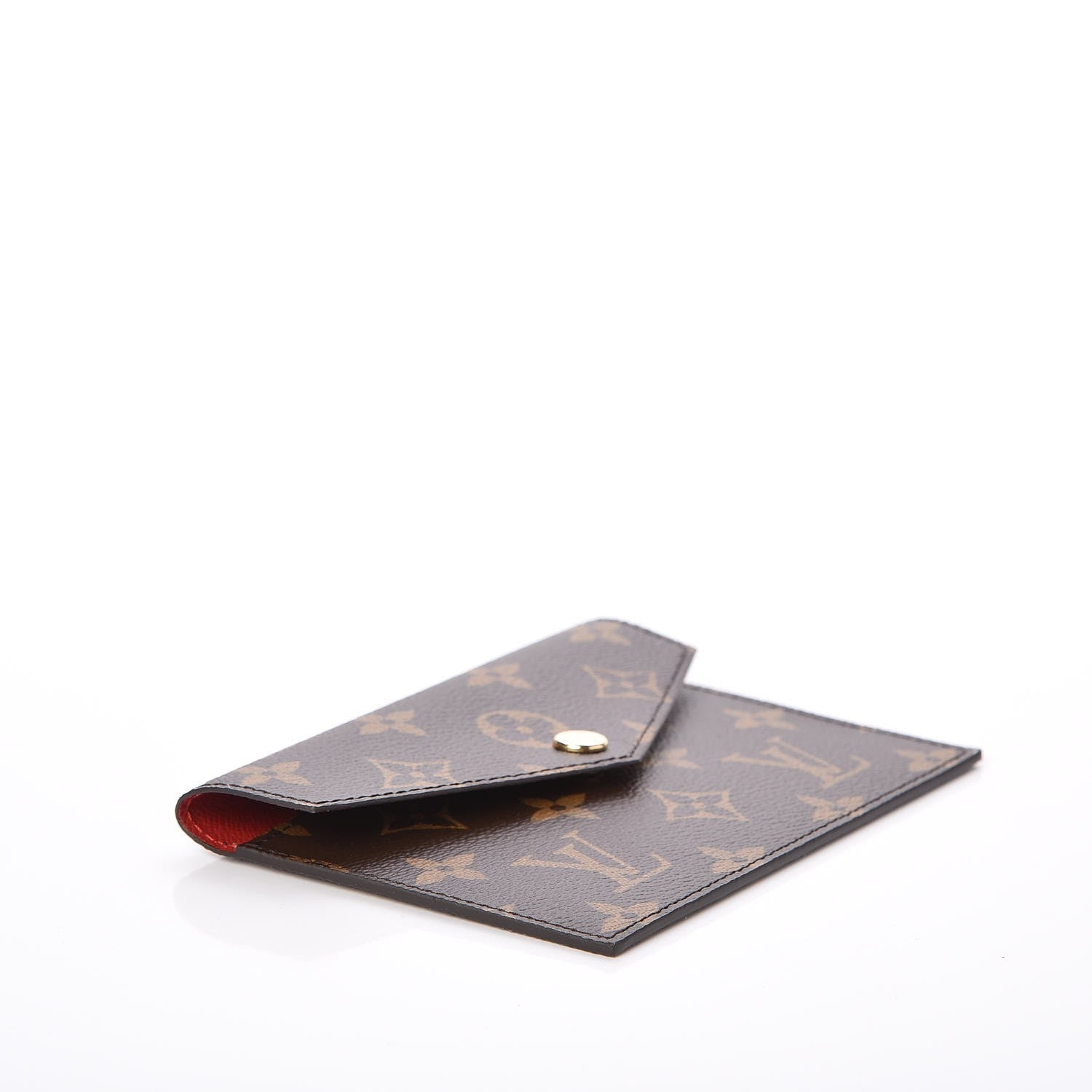 Louis Vuitton Monogram Daily Organizer Envelope Insert Red 4 of 7