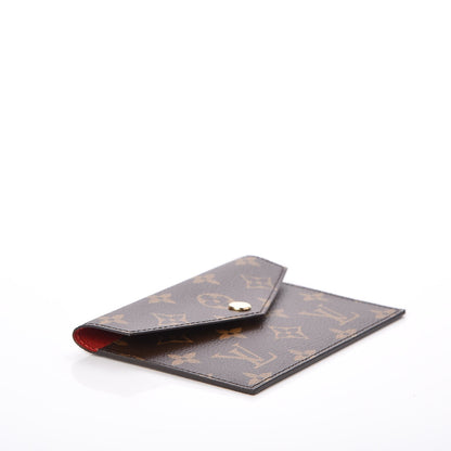 Louis Vuitton Monogram Daily Organizer Envelope Insert Red 4 of 7