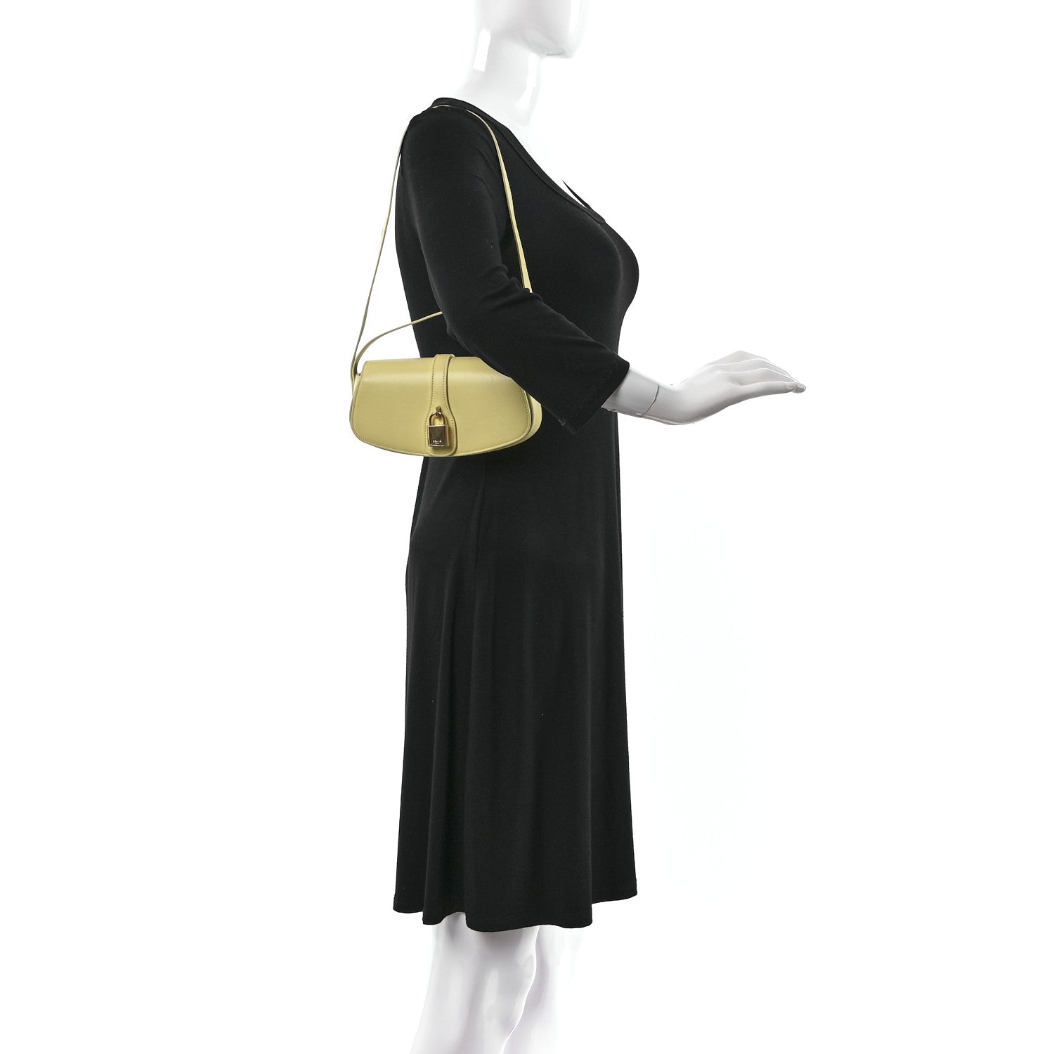 Celine Smooth Calfskin Tabou Clutch On Strap Acacla 2 of 10