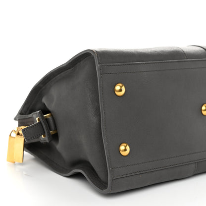 Saint Laurent Sheepskin Small Cabas Chyc Grey 9 of 12