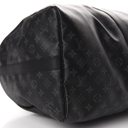 Louis Vuitton Monogram Eclipse Keepall Bandouliere 55 5 of 13