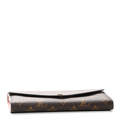 Louis Vuitton Monogram Sarah Wallet NM Rose Ballerine 4 of 7