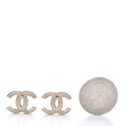 Chanel Braided CC Earrings Gold 2 of 3