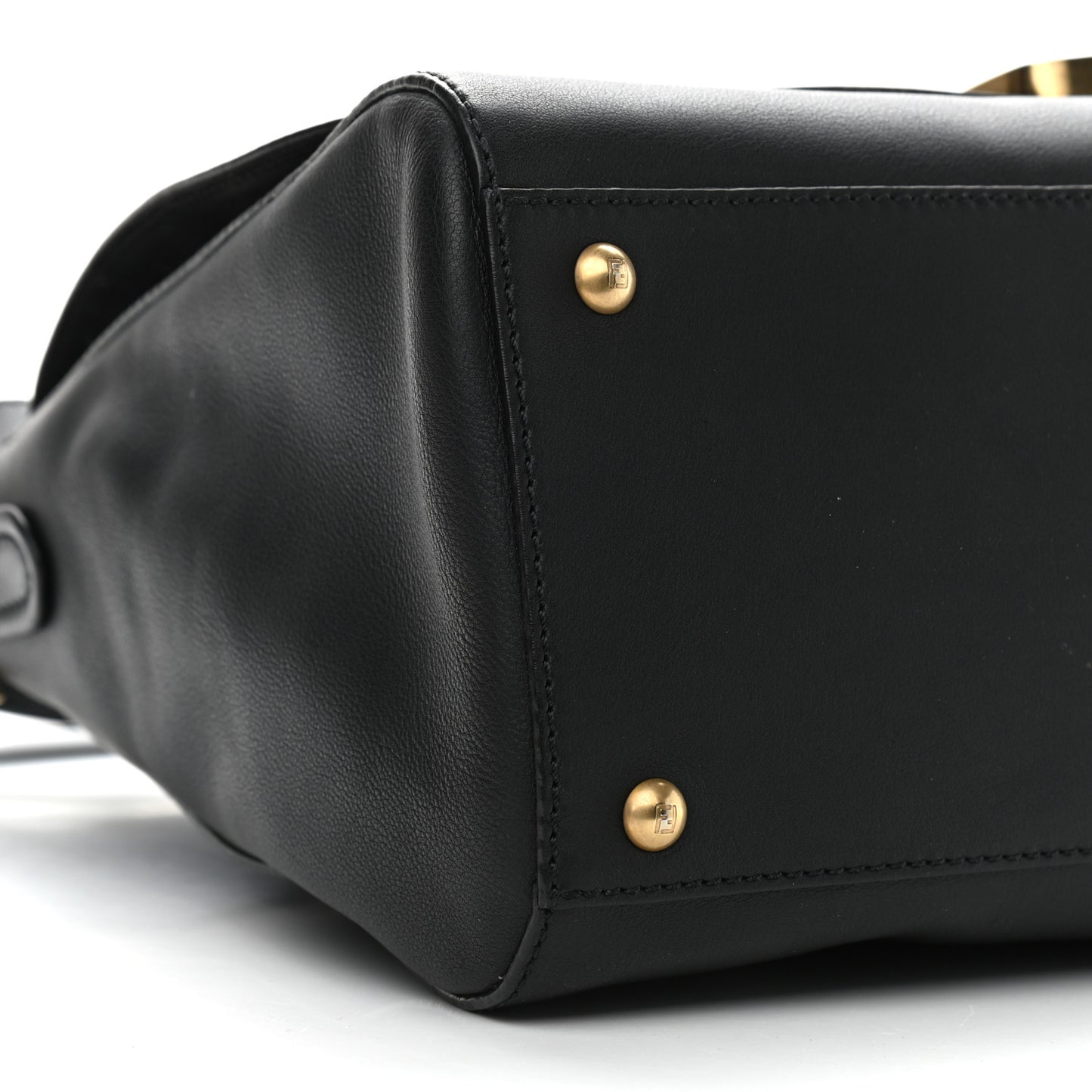 Vitello Dolce Marmol Anna Shoulder Bag Black