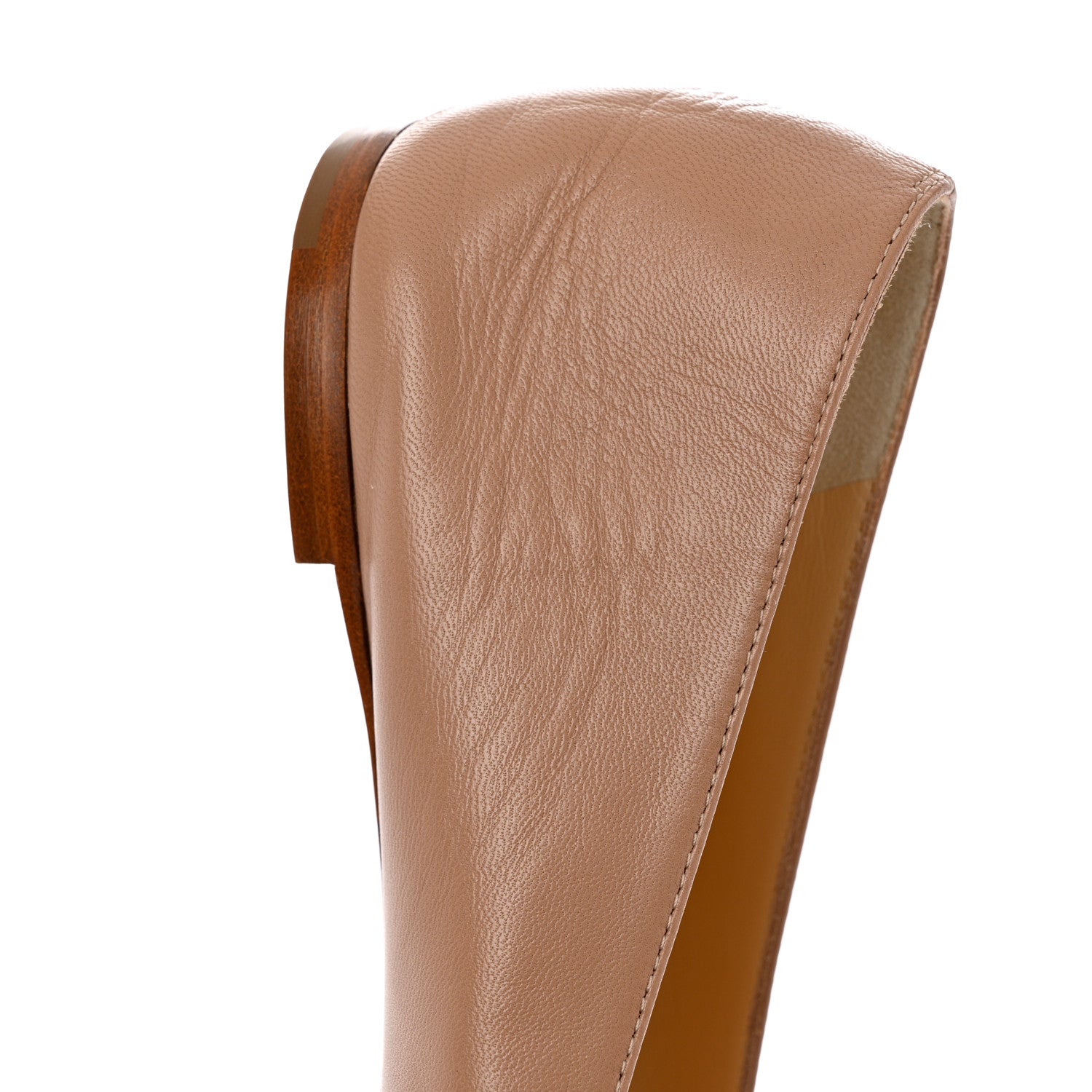 Christian Louboutin Shiny Nappa Ballalla Flats 40 Nude 8 of 9