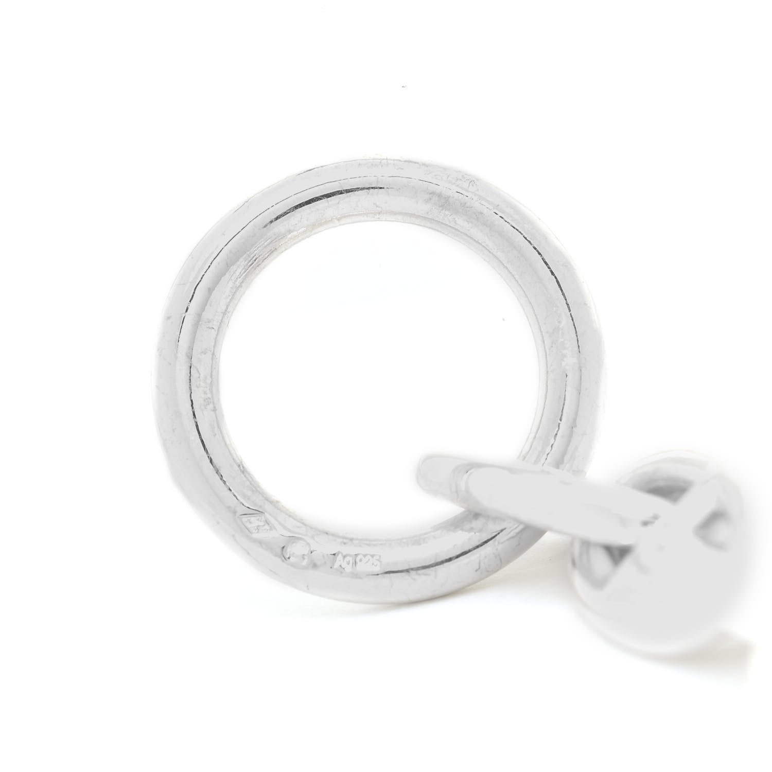 Hermes Sterling Silver MM Chaine d'Ancre Bracelet 4 of 4