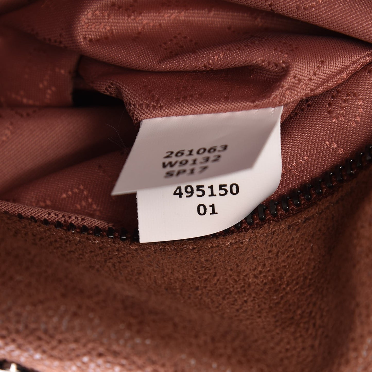 Shaggy Deer Small Falabella Tote Maple