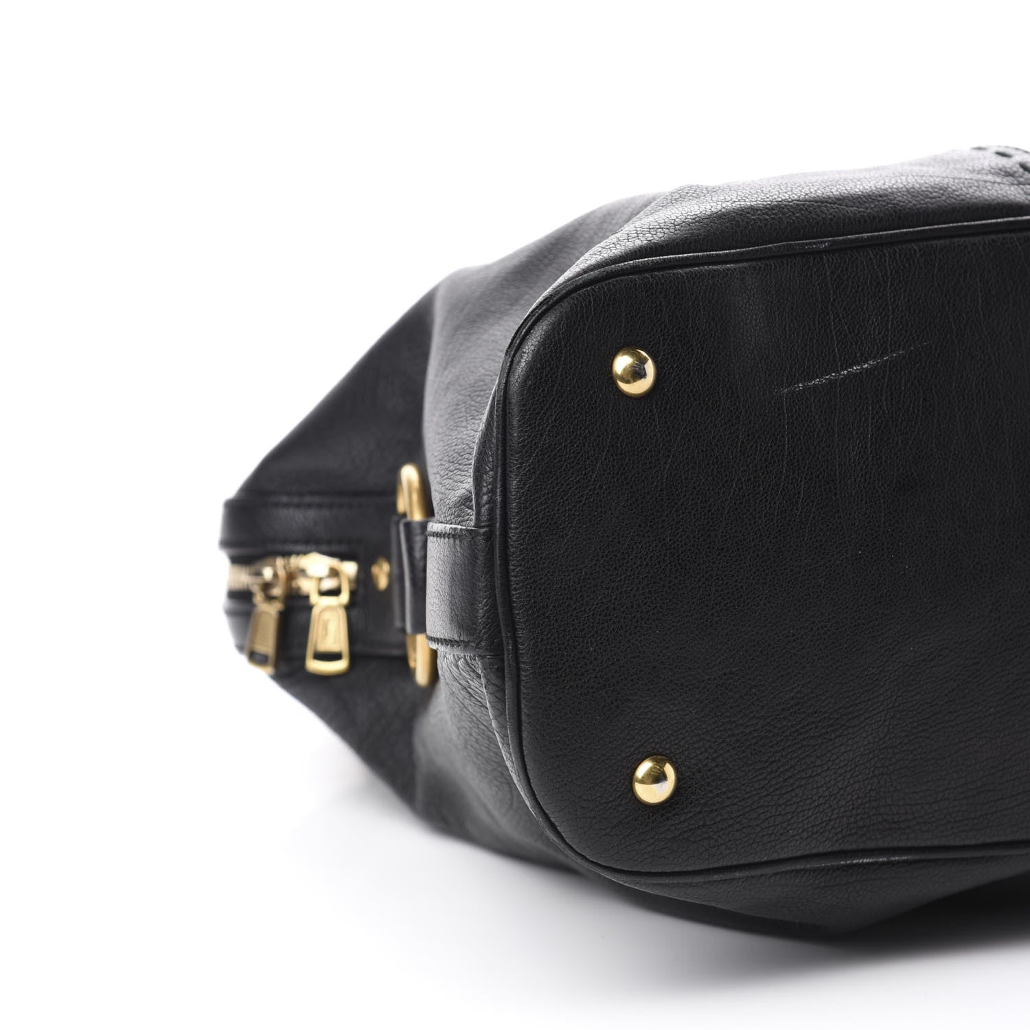 Saint Laurent Calfskin Oversized Muse Black 6 of 11