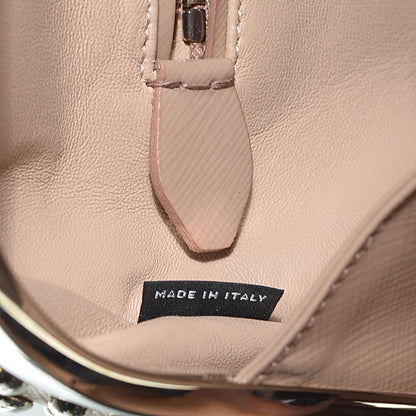 Prada Saffiano Vernice Crystal Pyramid Bag Cammeo 7 of 9