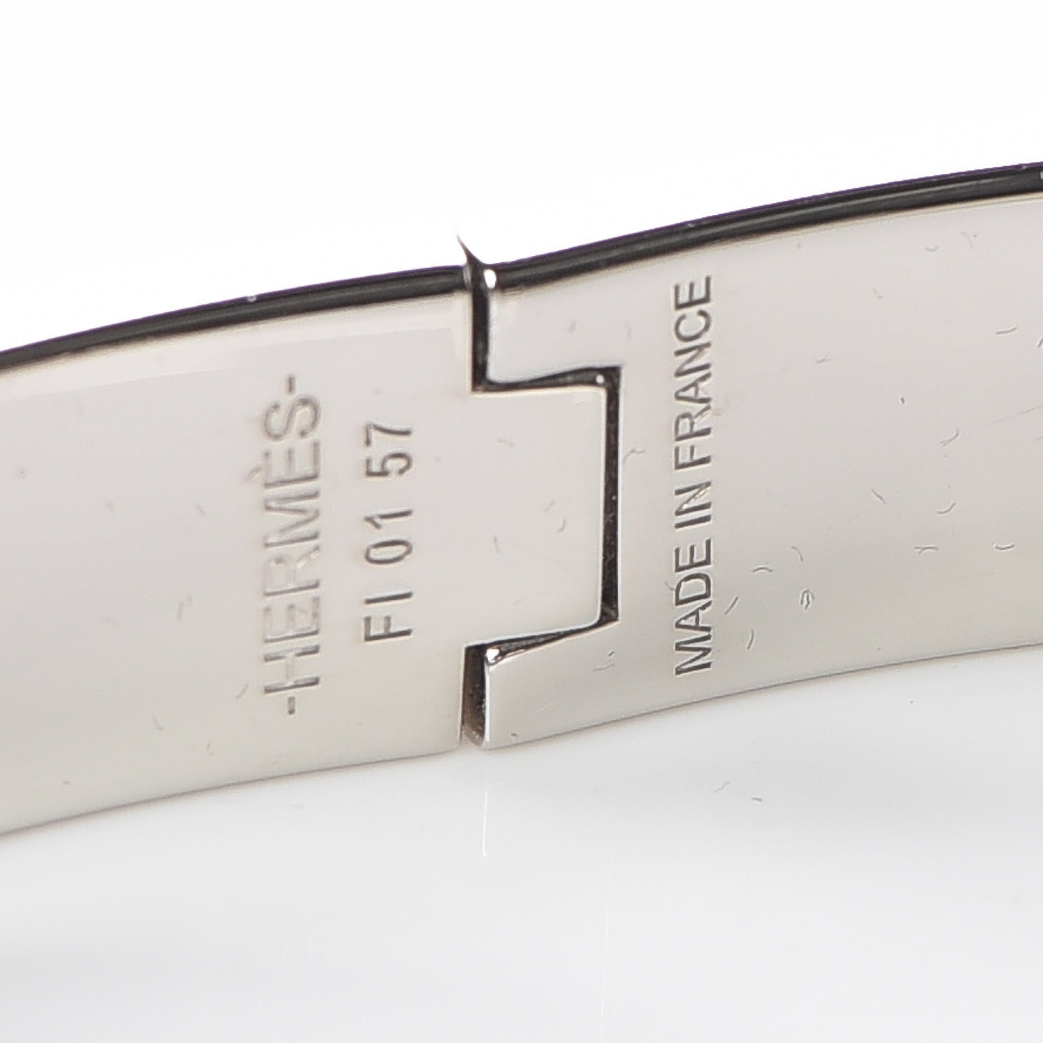 Hermes Matte Enamel Narrow Clic Clac HH Bracelet GM Colvert 5 of 5
