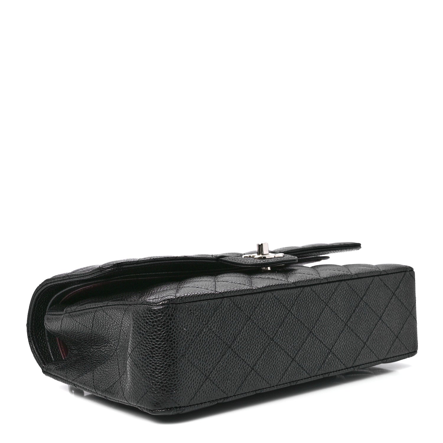Chanel Caviar Quilted Medium Double Flap Black 4 of 13