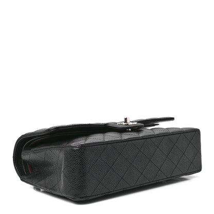 Chanel Caviar Quilted Medium Double Flap Black 4 of 13