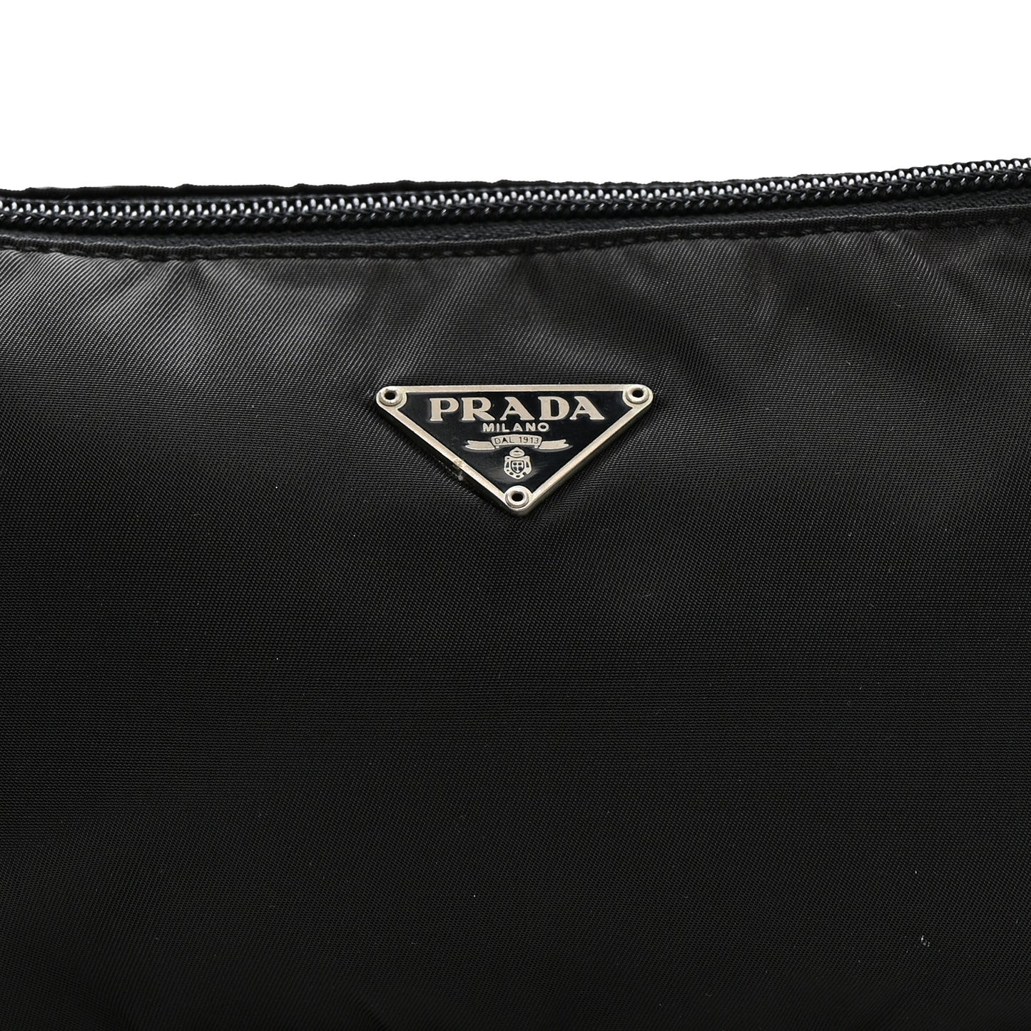 Tessuto Nylon Pochette Bag Black