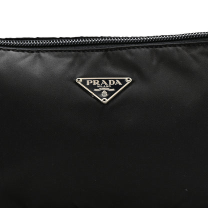 Prada Tessuto Nylon Pochette Bag Black 9 of 15