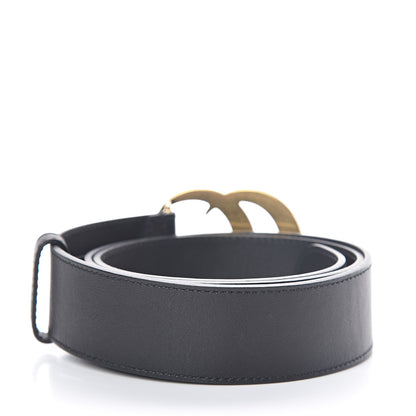 Gucci Calfskin Double G 40mm Belt 90 36 Black 3 of 6