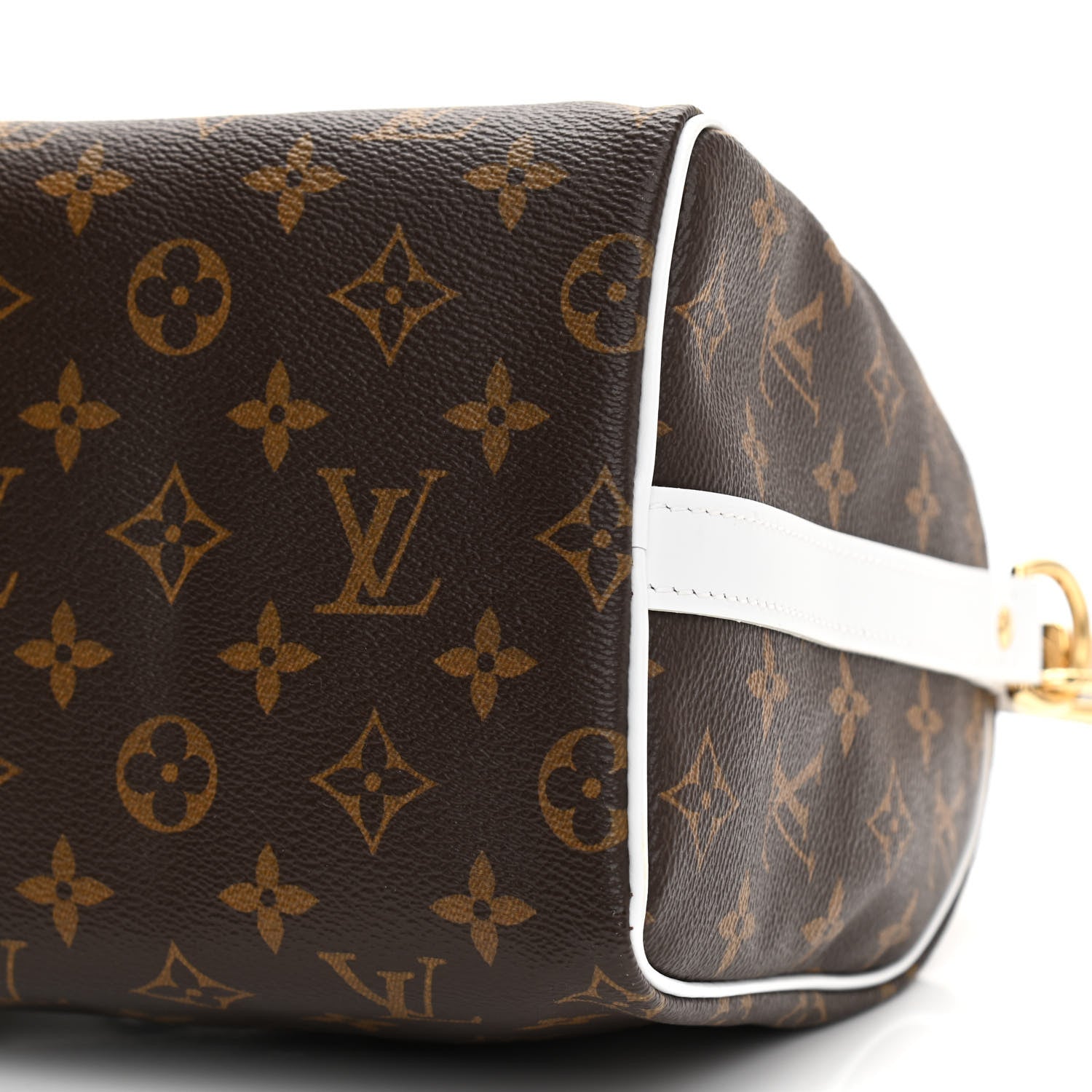 Louis Vuitton Monogram LV Match Speedy Bandouliere 25 White 9 of 9