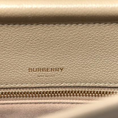 Burberry Grainy Calfskin Medium Title Bag Honey 6 of 10