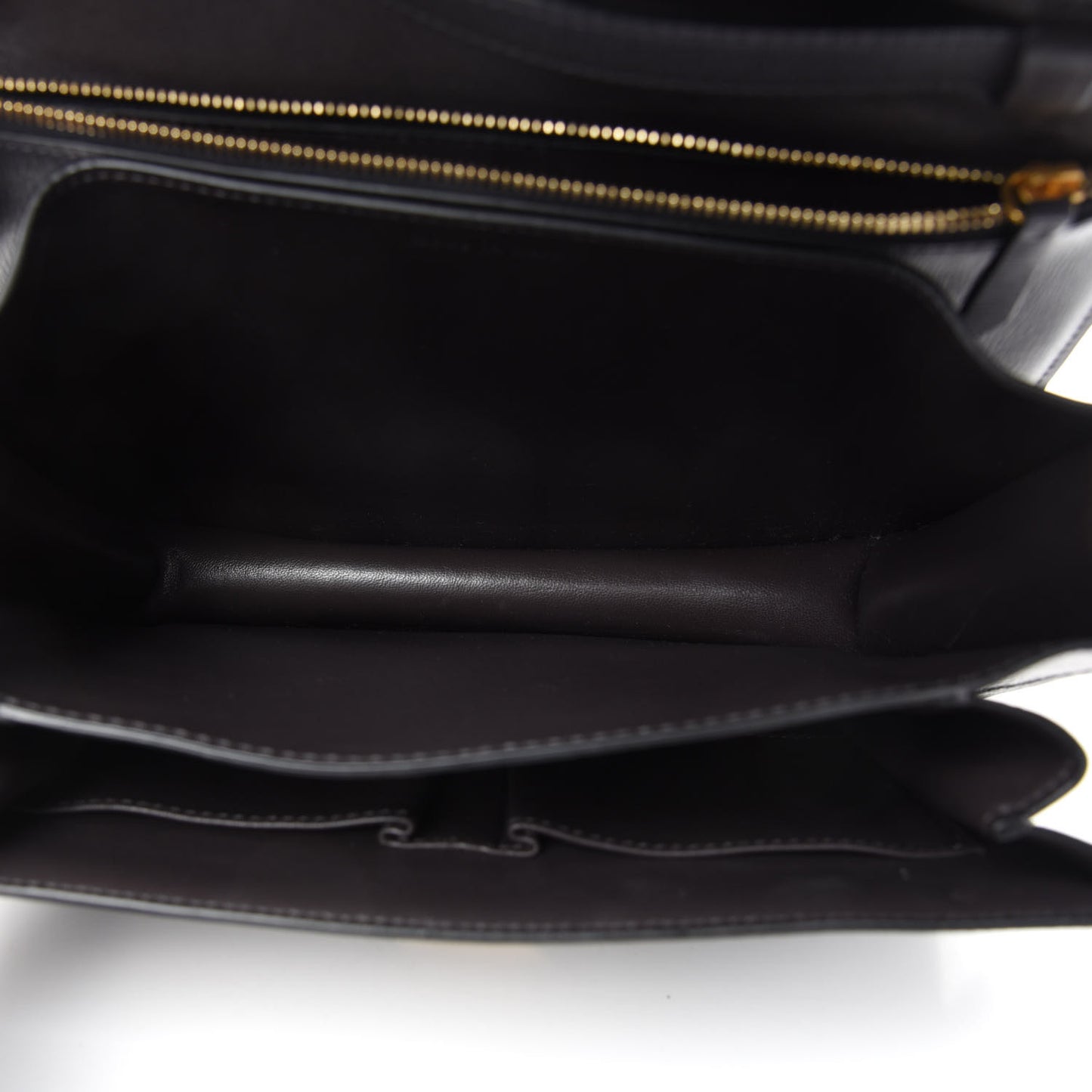 Liege Calfskin Medium Classic Box Flap Bag Liquorice