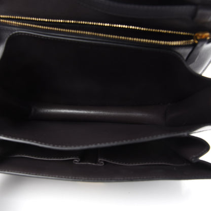 Celine Liege Calfskin Medium Classic Box Flap Bag Liquorice 5 of 11