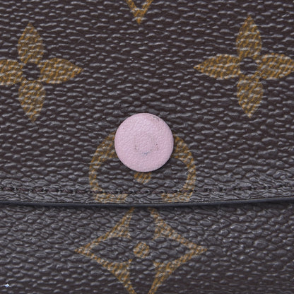 Louis Vuitton Monogram Emilie Wallet Rose Ballerine 8 of 8