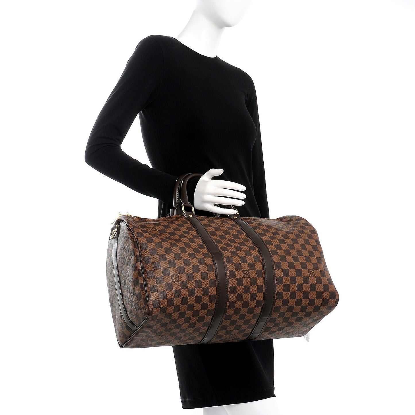 Damier Ebene Keepall Bandouliere 45