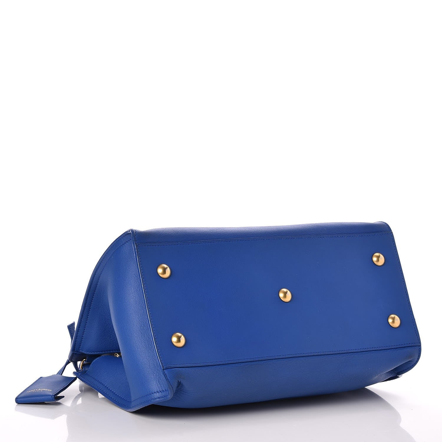 Saint Laurent Calfskin Small Classic Y Cabas Royal Blue 4 of 7
