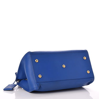 Saint Laurent Calfskin Small Classic Y Cabas Royal Blue 4 of 7