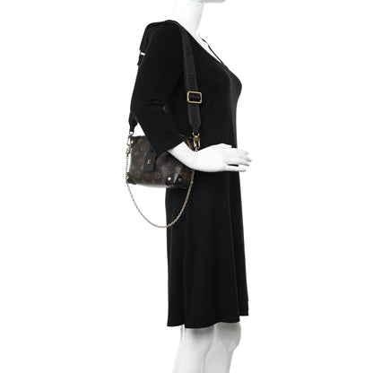 Louis Vuitton Monogram Petite Malle Souple Black 2 of 10