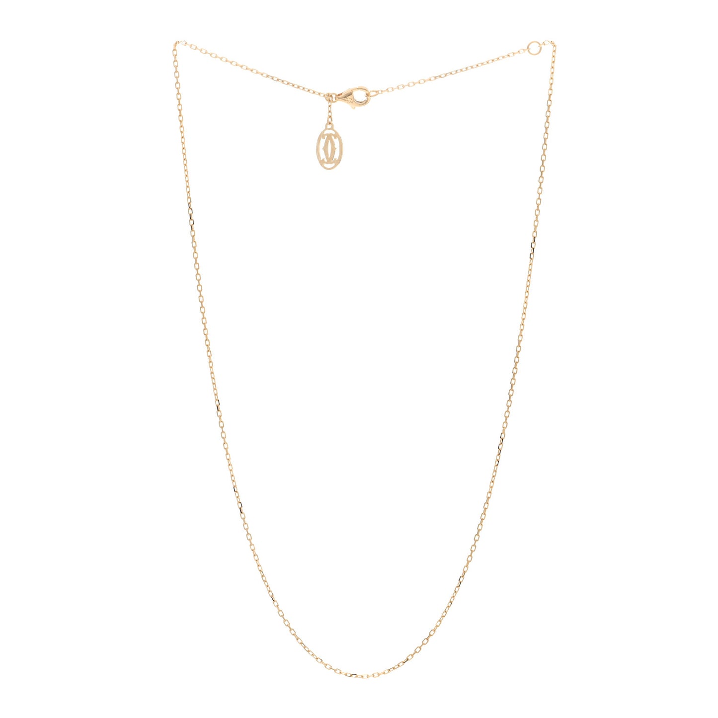 18K Yellow Gold Chain Necklace