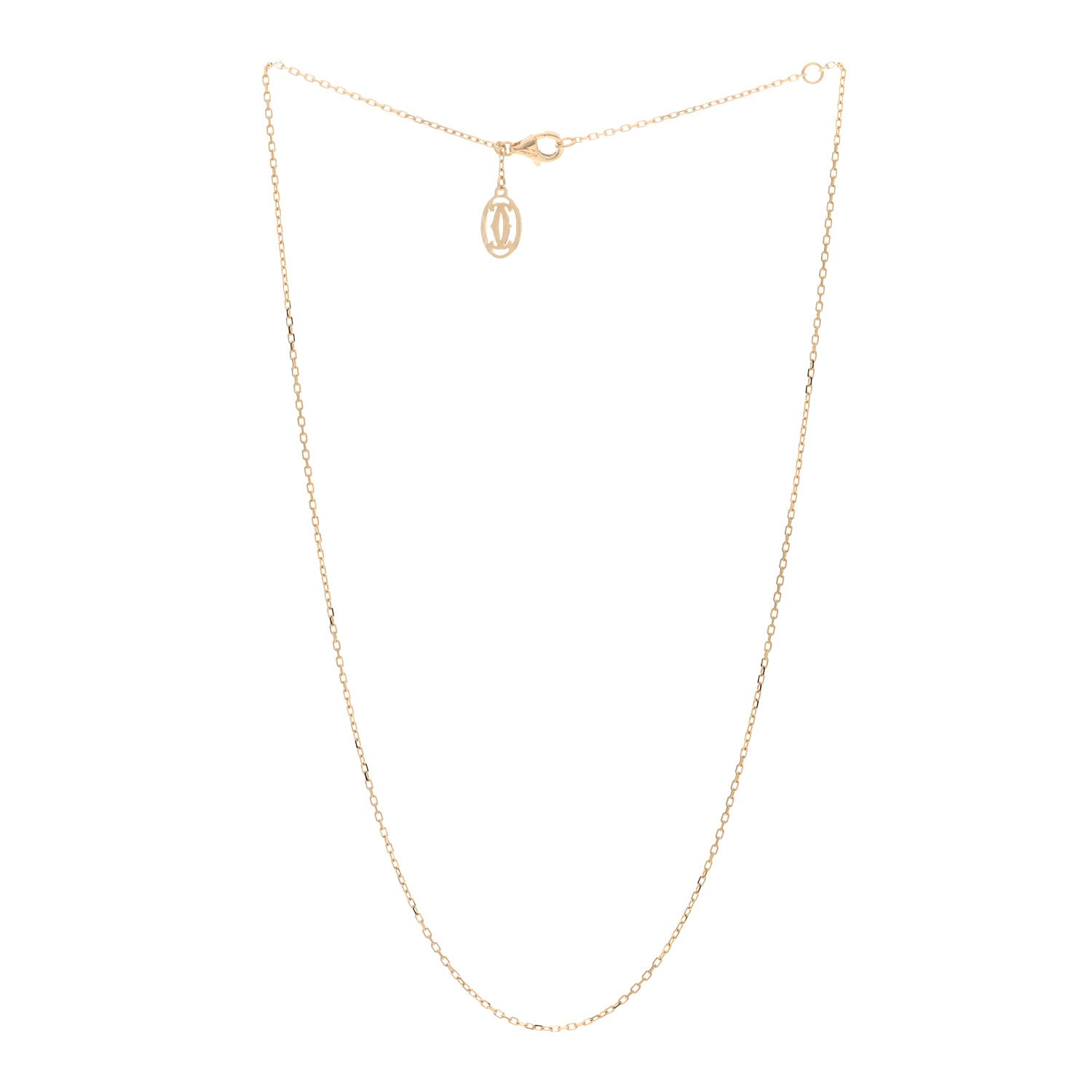 Cartier 18K Yellow Gold Chain Necklace 3 of 5