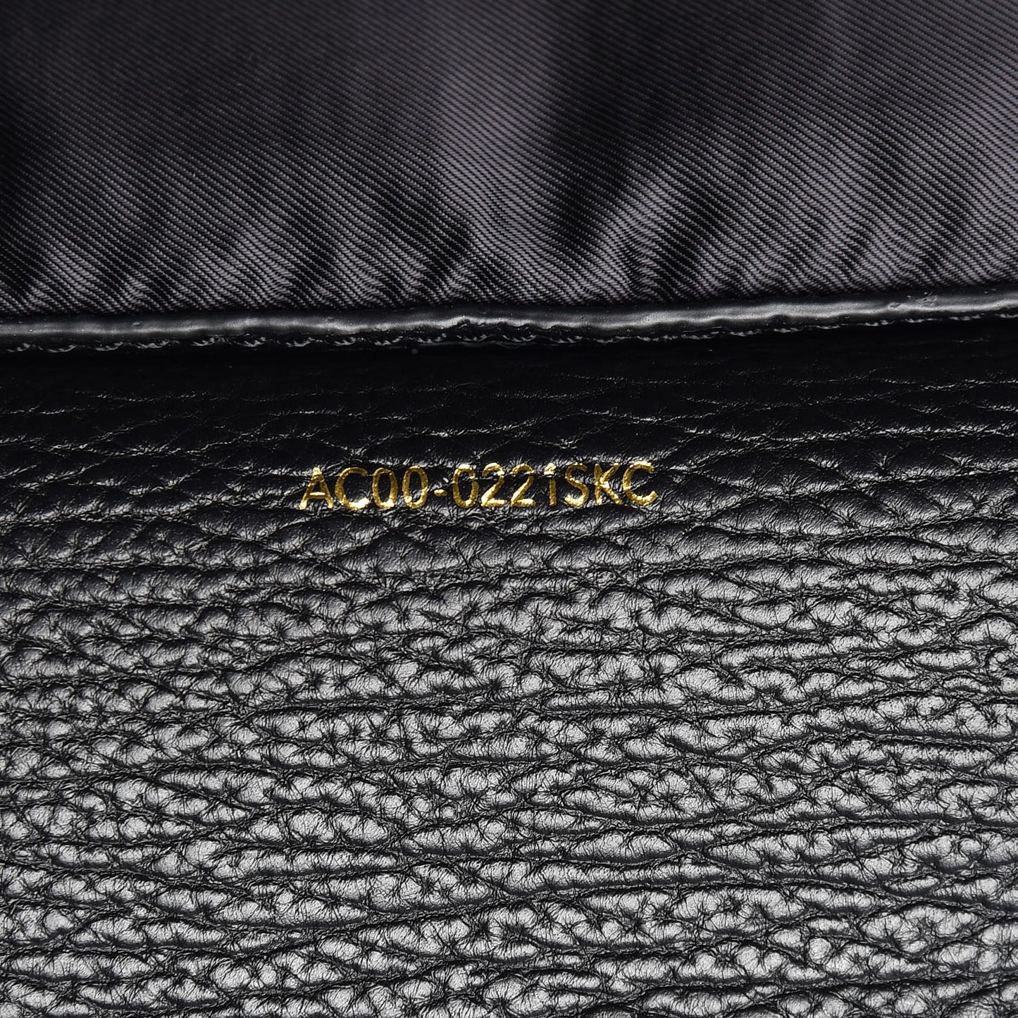3.1 Textured Calfskin Large Pashli Satchel Black