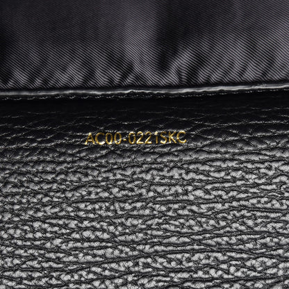 3.1 Phillip Lim 3.1 Textured Calfskin Large Pashli Satchel Black 8 of 12