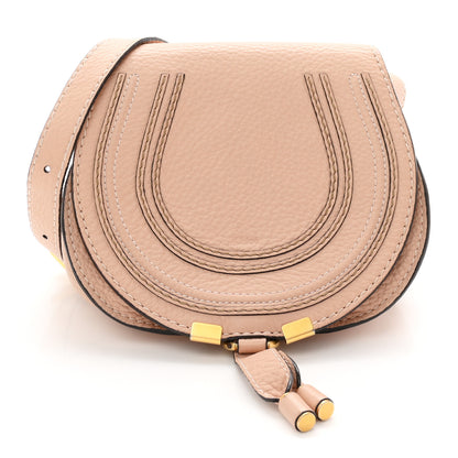 Chloe Calfskin Mini Marcie Round Crossbody Bag Blush Nude 1 of 11