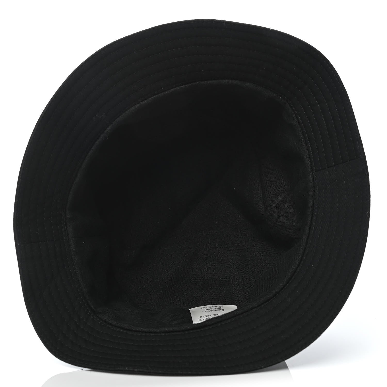 Hermes Cotton Bucket Hat 59 Black 4 of 4