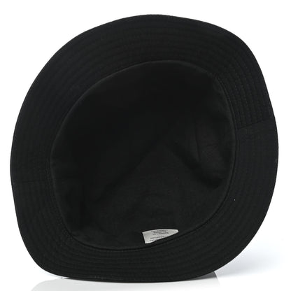 Hermes Cotton Bucket Hat 59 Black 4 of 4